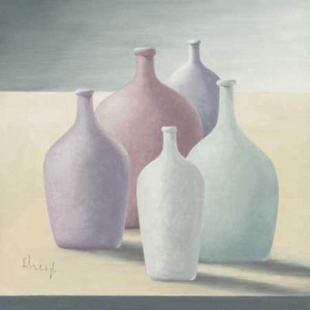 In a row I Poster Print by Franz Heigl - Item # VARPDXGA0102429